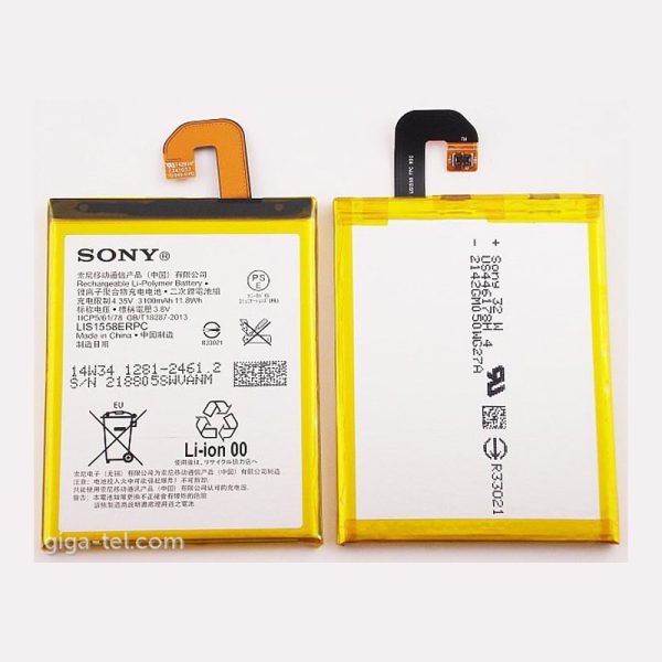 باتری سونی Sony Xperia Z3 مدل LIS1558ERPC
