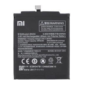 باتری شیائومی Xiaomi Redmi 5a مدل BN34