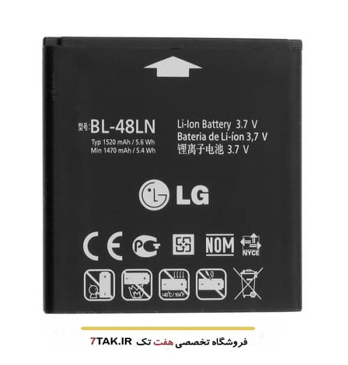 باتری الجی LG Optimus 3D Max P720 مدل BL-48LN